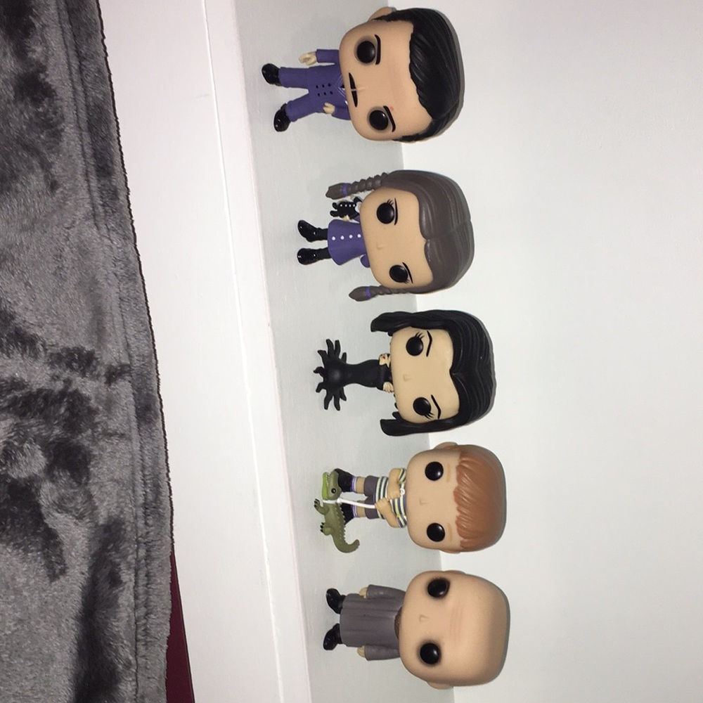 The Addams Family funko pop bundle